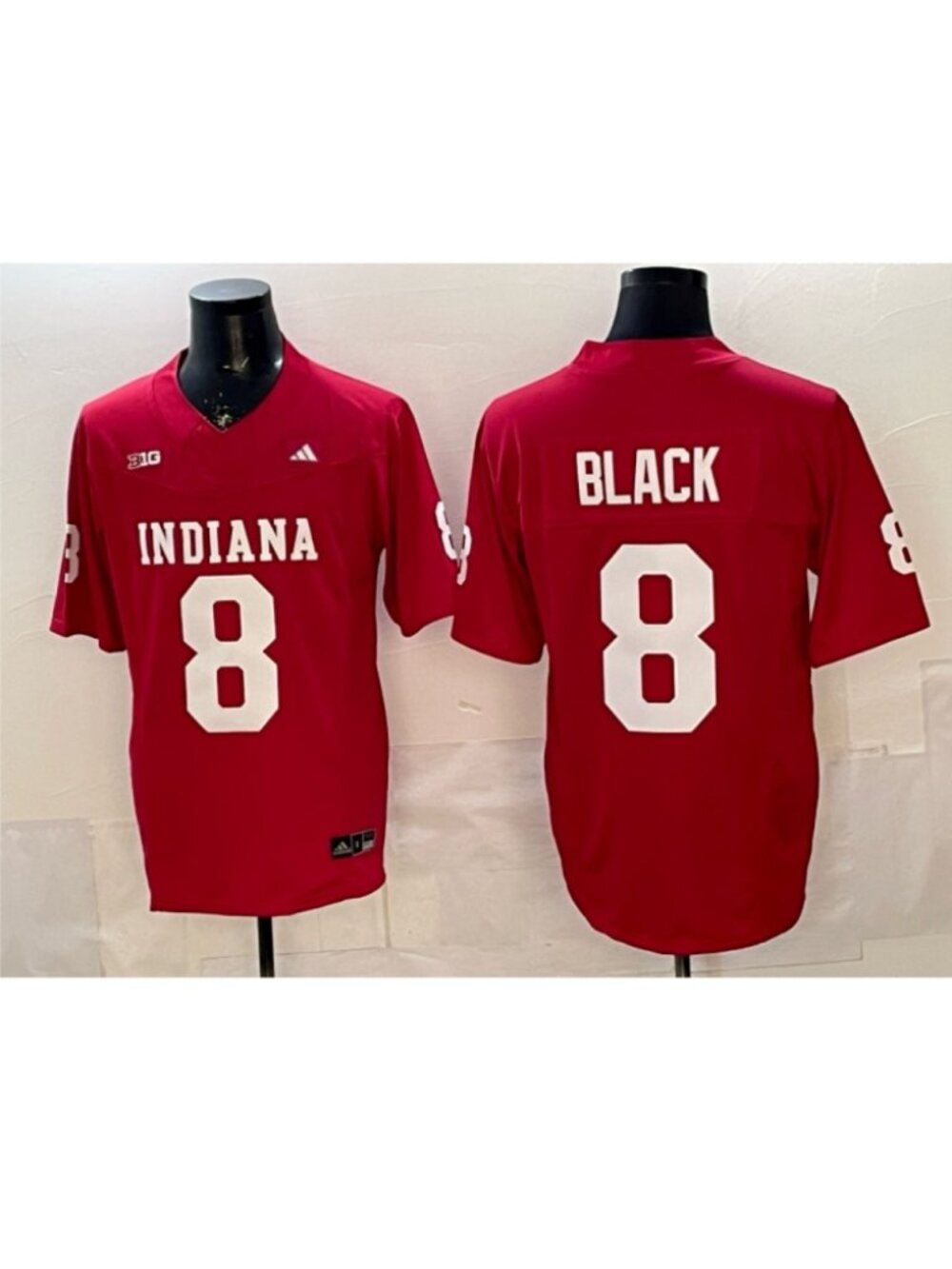 Adult Mens Kaelon Black Crimson Stitched Vapor Jersey Red